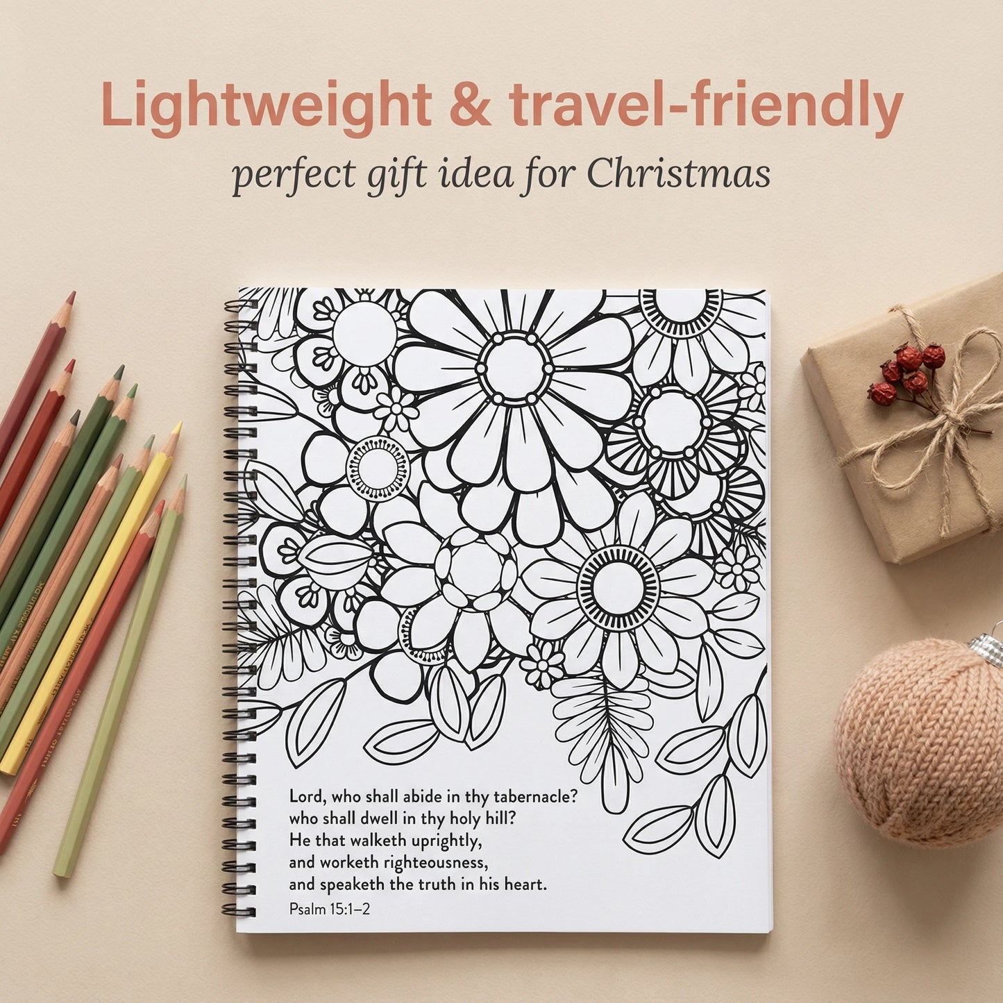 One Psalm, One Page: Your 100-Day Coloring Book Journey